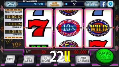Sinta a adrenalina dos jogos de cassino com 22ll